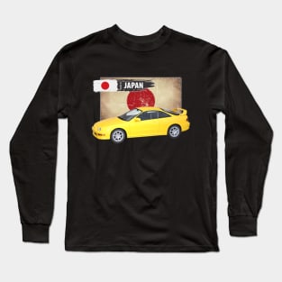 Yellow Acura Integra 1999 04 Long Sleeve T-Shirt